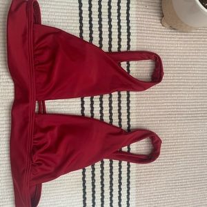 Red Bikini Top